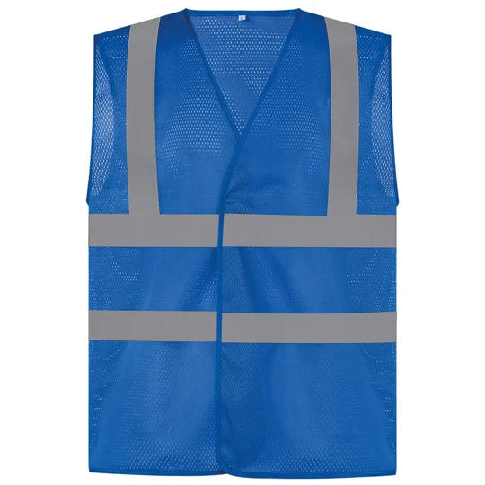 Yoko Top cool open mesh 2-band-and-braces waistcoat (HVW120)