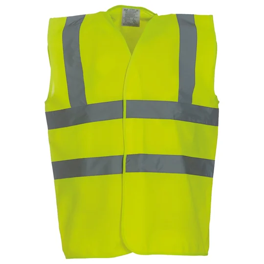 Yoko Hi-vis 2-band-and-braces waistcoat (HVW100)