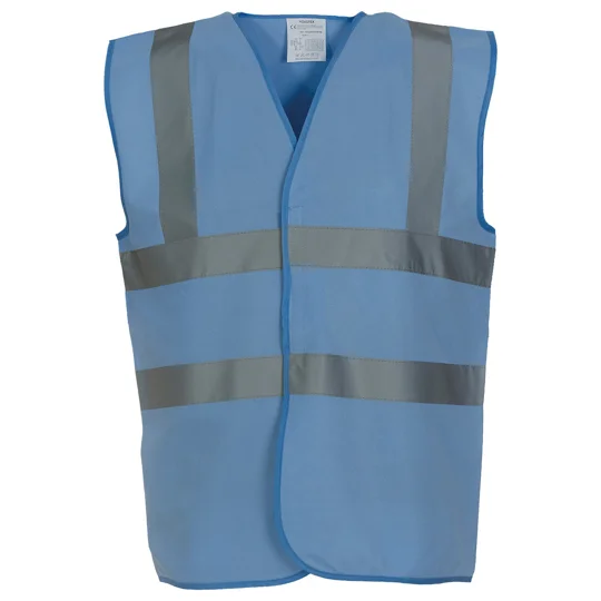Yoko Hi-vis 2-band-and-braces waistcoat (HVW100)