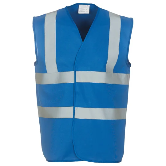 Yoko Hi-vis 2-band-and-braces waistcoat (HVW100)