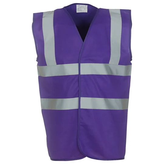 Yoko Hi-vis 2-band-and-braces waistcoat (HVW100)