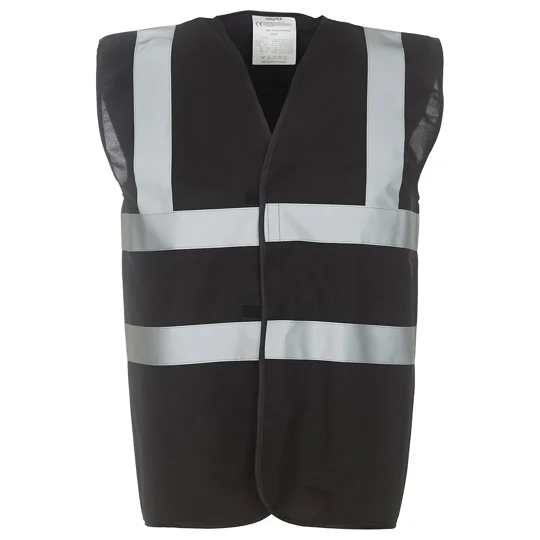 Yoko Hi-vis 2-band-and-braces waistcoat (HVW100)