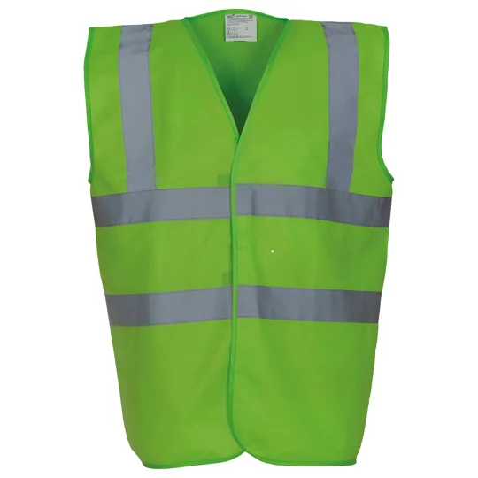 Yoko Hi-vis 2-band-and-braces waistcoat (HVW100)
