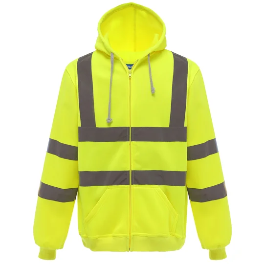 Yoko Hi-vis zip hoodie (HVK07)