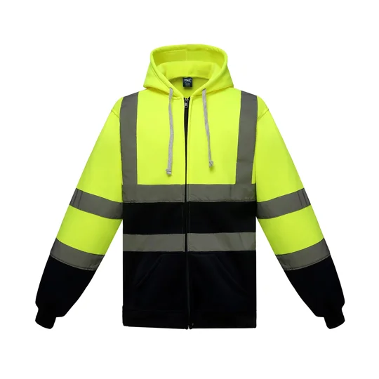 Yoko Hi-vis zip hoodie (HVK07)