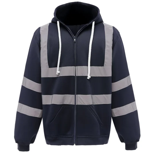Yoko Hi-vis zip hoodie (HVK07)