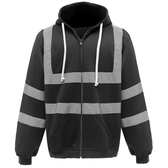 Yoko Hi-vis zip hoodie (HVK07)