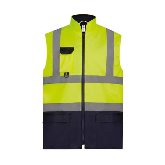 Yoko Hi-vis padded bodywarmer (HV005)