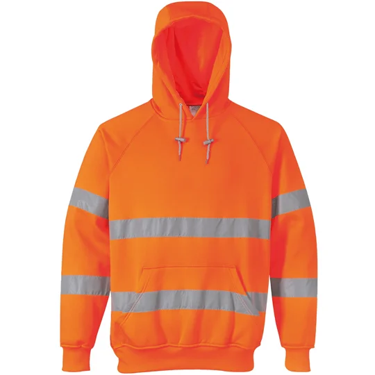 Portwest Hi-vis hooded sweatshirt (B304)