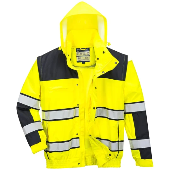 Portwest Hi-vis classic bomber jacket (C466)