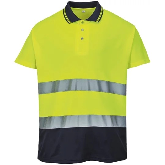 Portwest Two-tone cotton Comfort polo (S174)