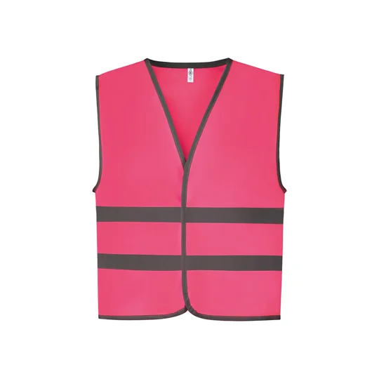 Yoko Hi-vis reflective border kids waistcoat (HVW102CH)
