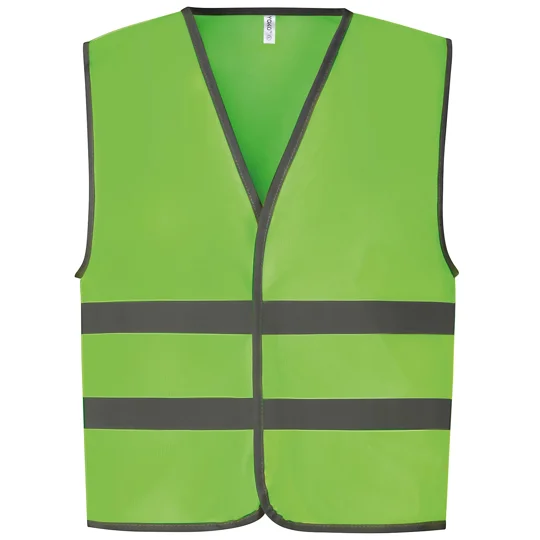 Yoko Hi-vis reflective border kids waistcoat (HVW102CH)