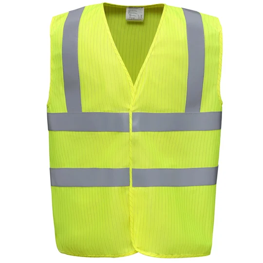 Yoko Hi-vis flame-retardant anti-static waistcoat (HVW100ASFR)