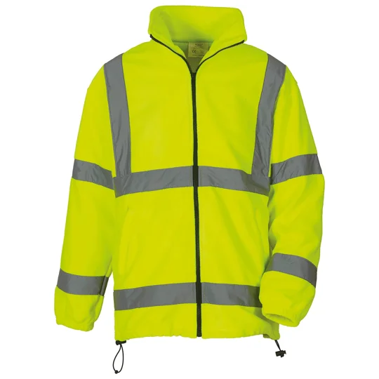 Yoko Hi-vis heavyweight fleece jacket (HVK08)