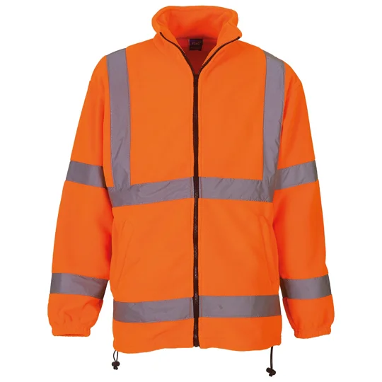 Yoko Hi-vis heavyweight fleece jacket (HVK08)
