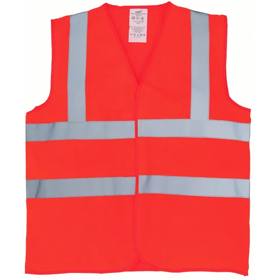 Yoko Flame-retardant hi-vis sleeveless waistcoat (HVW100FR)