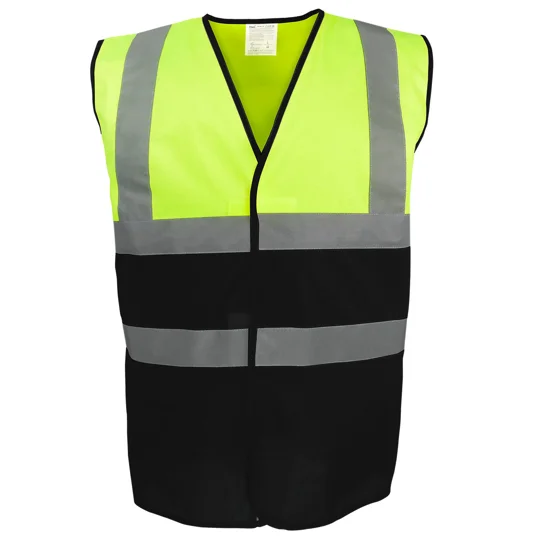 Yoko Hi-vis two-tone waistcoat (HVW122)