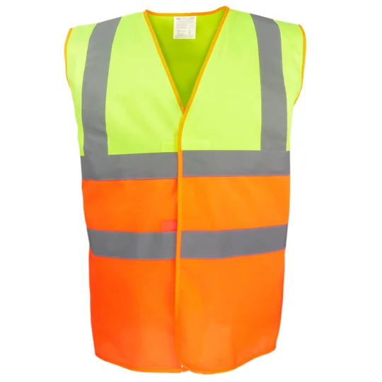 Yoko Hi-vis two-tone waistcoat (HVW122)