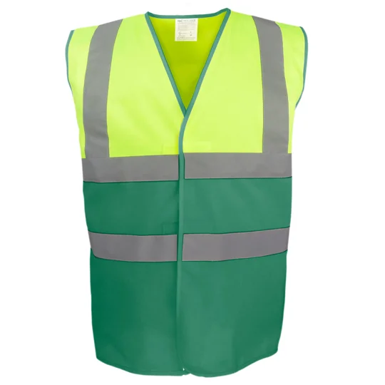 Yoko Hi-vis two-tone waistcoat (HVW122)