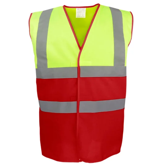 Yoko Hi-vis two-tone waistcoat (HVW122)