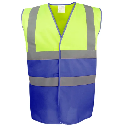 Yoko Hi-vis two-tone waistcoat (HVW122)