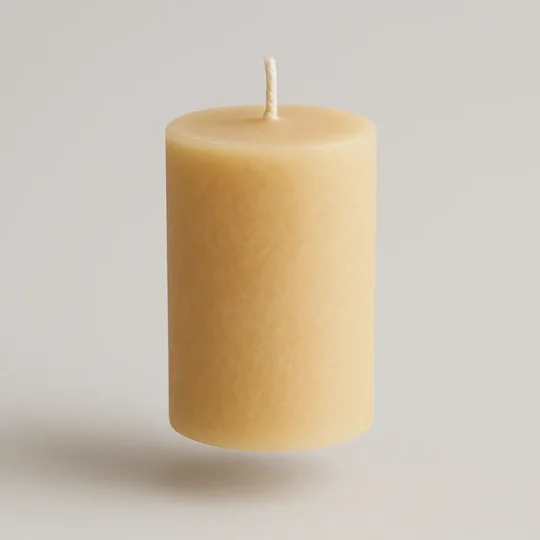 Beeswax Pillar Candle