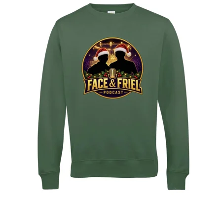 Face and Friel Christmas Jumper