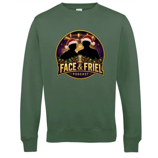 Face and Friel Christmas Jumper