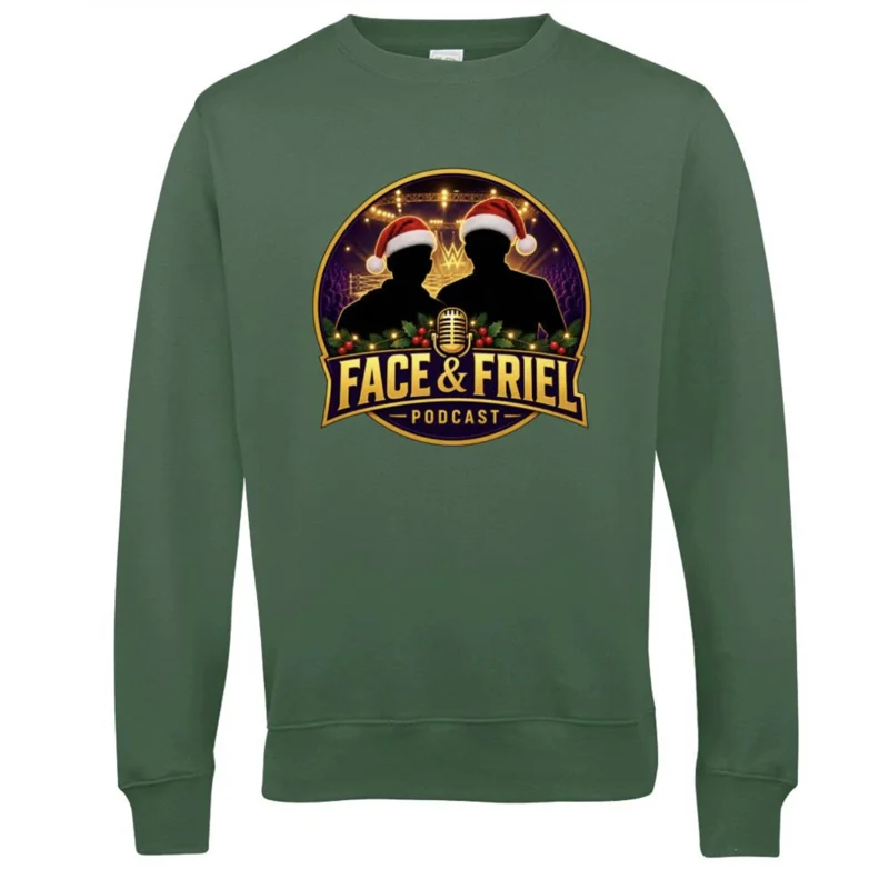 Face and Friel Christmas Jumper