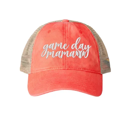 Women's Washed Mesh-Back Cap
