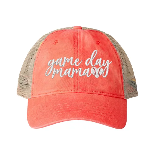 Women's Washed Mesh-Back Cap