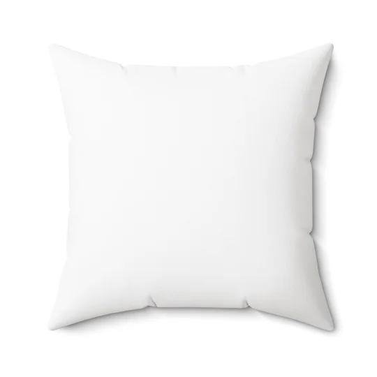 Spun Polyester Square Pillow