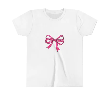 Youth girls Short Sleeve Tee Blue Collar