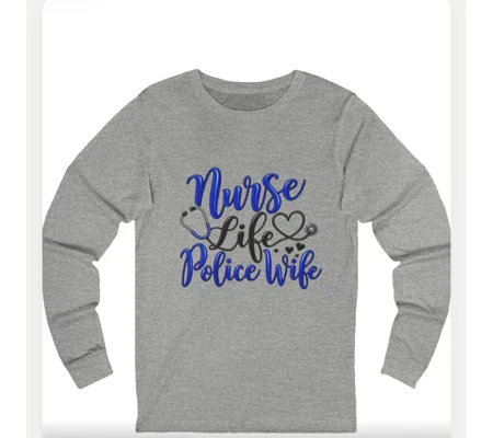 Women’s Jersey Long Sleeve Nurse life