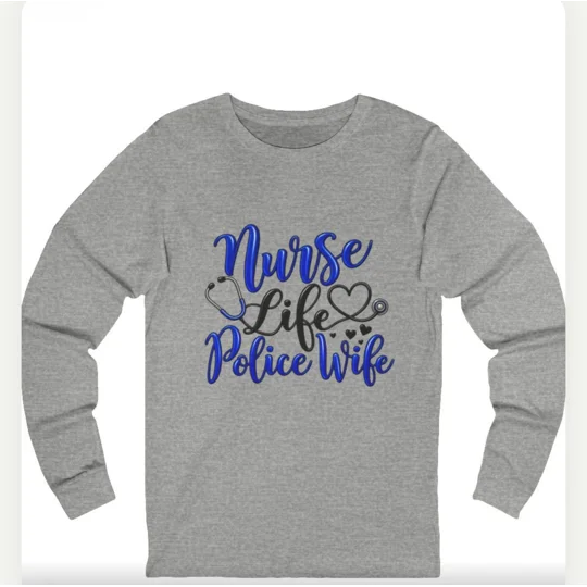 Women’s Jersey Long Sleeve Nurse life