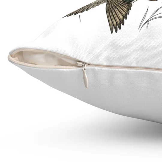 Spun Polyester Square Pillow