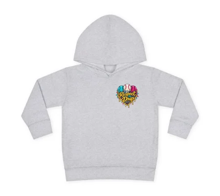 Toddler Boys Pullover Fleece Hoodie Respect The Drip