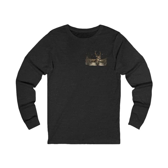 Men’s Jersey Long Sleeve Deer in water
