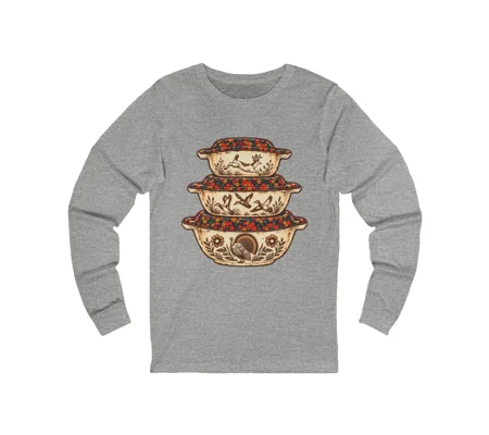 Women’s Jersey Long Sleeve wildlife dishes