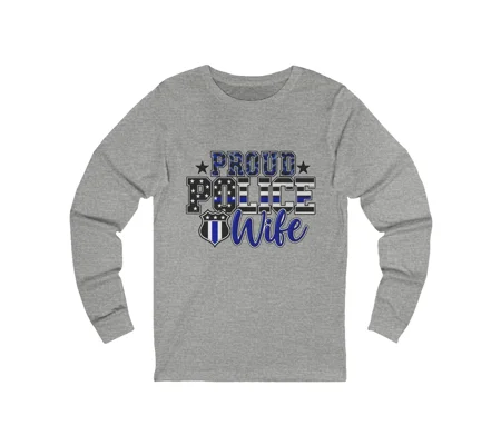 Women’s Jersey Long Sleeve police wife