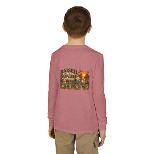 Youth Boys Jersey Long Sleeve Tee
