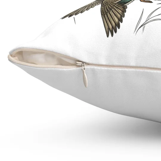 Spun Polyester Square Pillow
