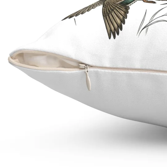 Spun Polyester Square Pillow