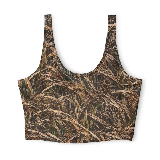 Polyester Sports Bra (AOP)