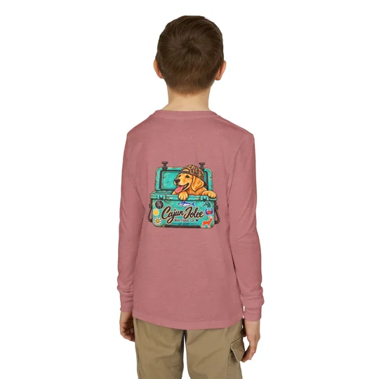 Youth boys Jersey Long Sleeve Tee