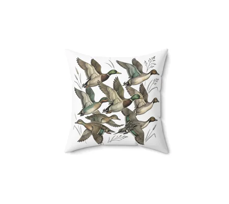 Spun Polyester Square Pillow