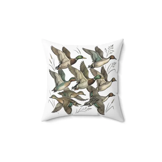 Spun Polyester Square Pillow