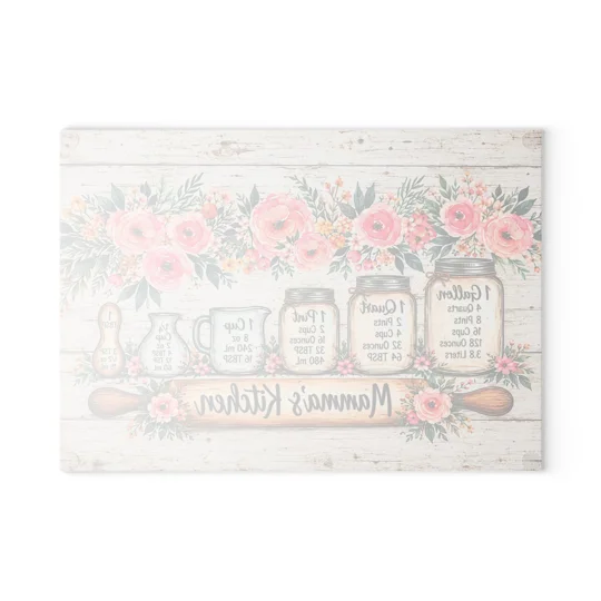 Glass Cutting Board mamma’s kitchen