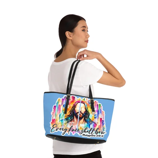 PU Leather Shoulder Bag Jesus